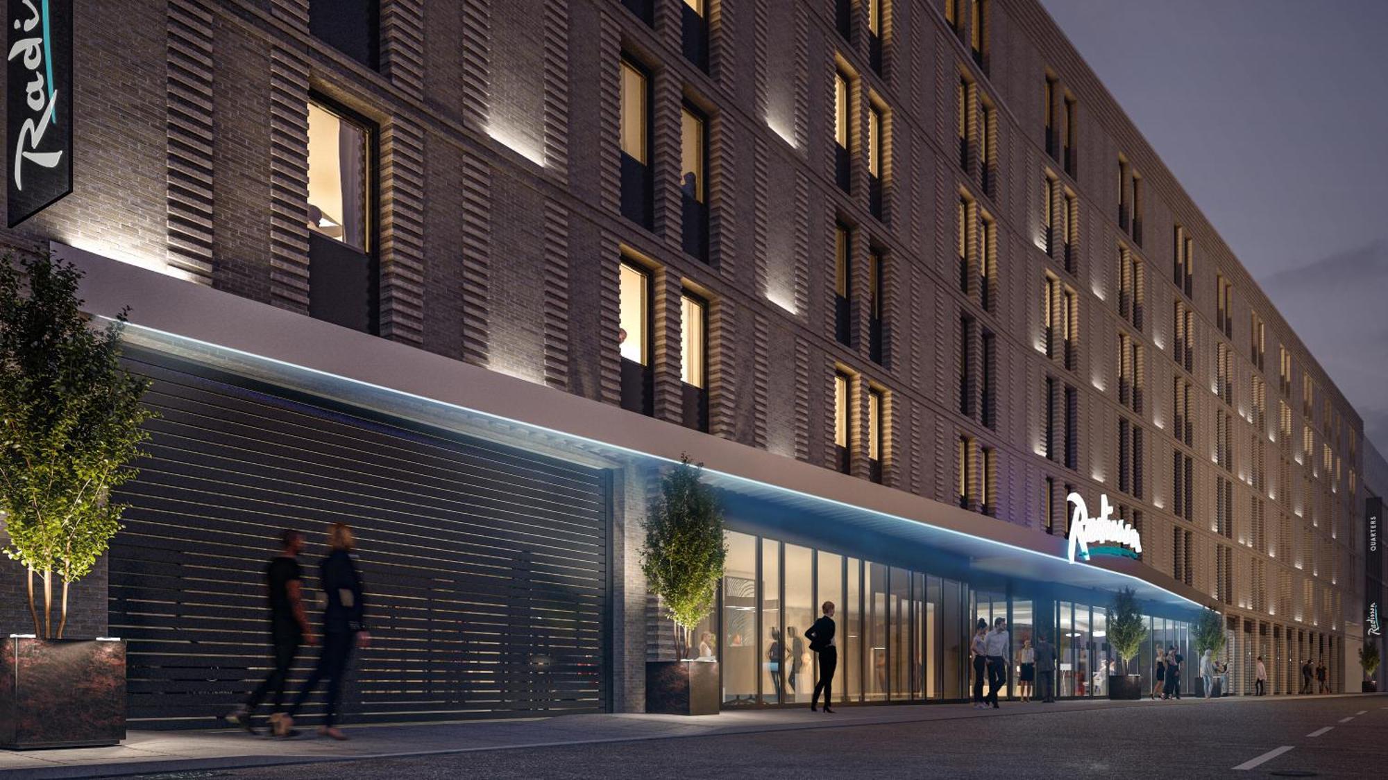 Radisson Hotel Lipsko Exteriér fotografie